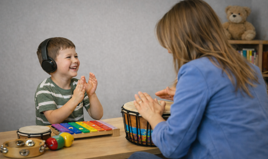 მუსიკათერაპიისა და მუსიკის სწავლების თერაპიული ელემენტებით გამოყენება სკოლამდელ პერიოდში