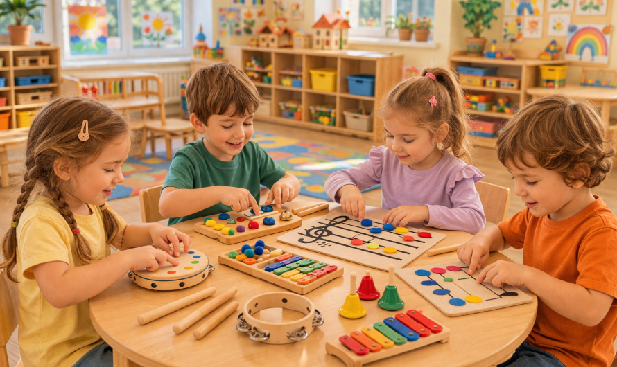 მუსიკალური ლექსი-სავარჯიშოები ბავშვებისთვის